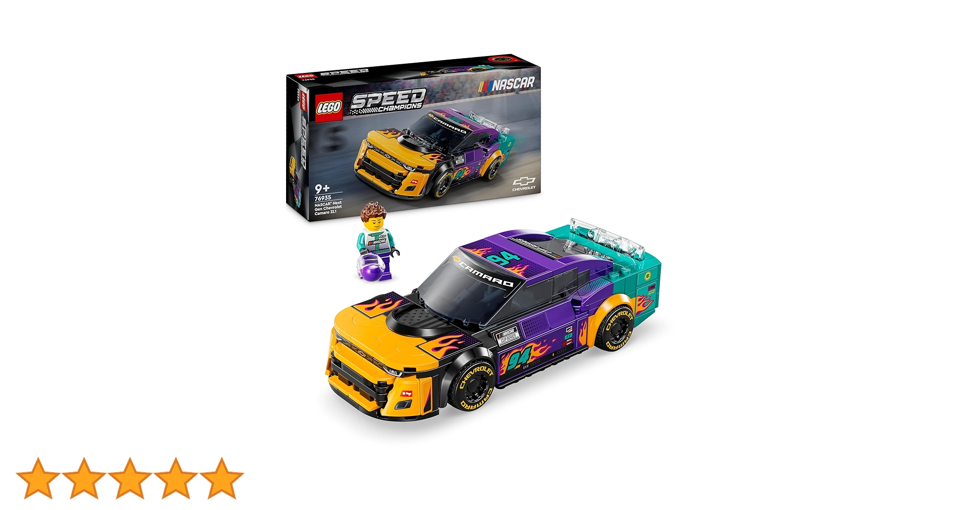 ヒナタページ LEGO Speed Champions NASCAR Next Gen Chevrolet Camaro ZL1, Zabawka
